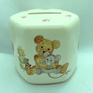 Mikasa Teddy Bank Vintage